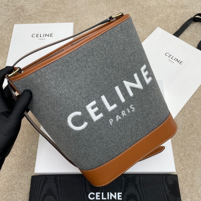 [CELINE-셀린느] 트리오페 퀴르 버킷백