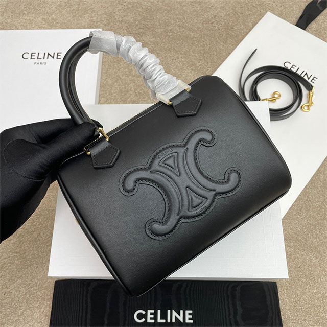 [CELINE-셀린느] 퀴르 트리오페 보스턴백 스몰