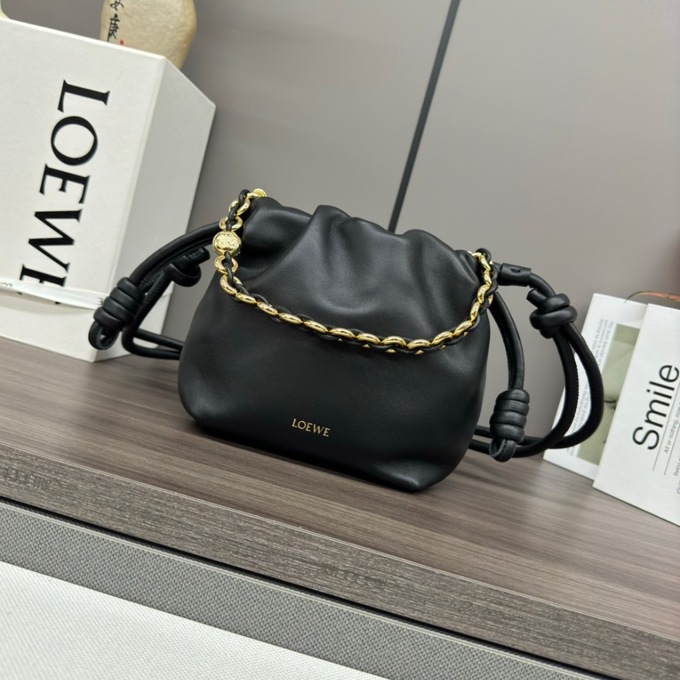 [LOEWE-로에베] 미니 플라멩코 펄스백