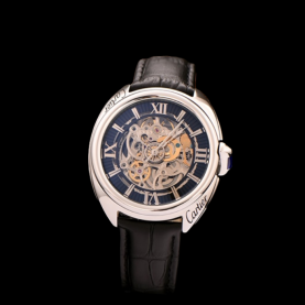 [Cartier-까르띠에]Cle de Cartier-끌레 드 까르띠에 Skeleton 오토매틱
