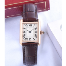 [Cartier-까르띠에] Tank Louis 탱크 루이 쿼츠 	 WGTA0010
