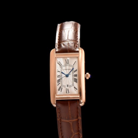 [Cartier-까르띠에] Tank Americaine -탱크 아메리칸  쿼츠
