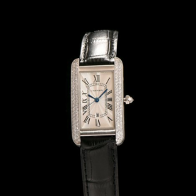 [Cartier-까르띠에] Tank Americaine -탱크 아메리칸  쿼츠