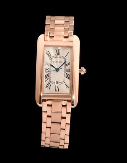 [Cartier-까르띠에] Tank Americaine -탱크 아메리칸  쿼츠