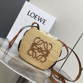 [LOEWE-로에베] 비하이브 바스켓 백