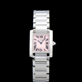[Cartier-까르띠에] Tank Francaise-탱크  쿼츠   W51028Q3