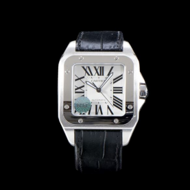 [Cartier-까르띠에] Santos-산토스 100 오토매틱  W20073X8