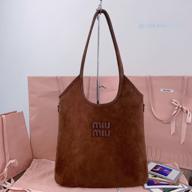 [MIUMIU-미우미우] 아이비 스웨이드백
