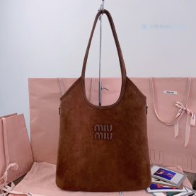 [MIUMIU-미우미우] 아이비 스웨이드백