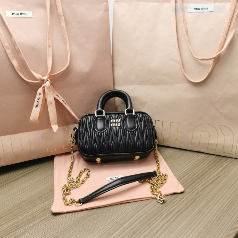 [MIUMIU-미우미우] 마테라쎄 탑핸들백 미니