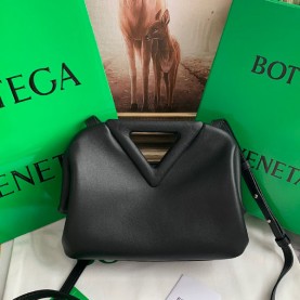 [BOTTEGA-보테가베네타] 포인트 탑 숄더백