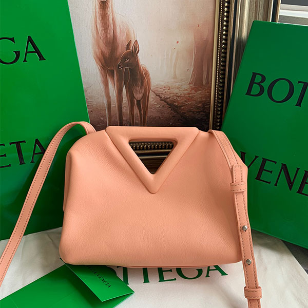 [BOTTEGA-보테가베네타] 포인트 탑 숄더백