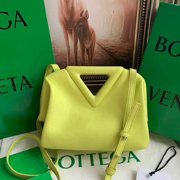 [BOTTEGA-보테가베네타] 포인트 탑 숄더백