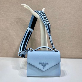 [PRADA-프라다] 모노크롬 사피아노 숄더백