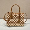 [PRADA-프라다] 갤러리아 자카드 토트백