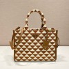 [PRADA-프라다] 심볼 자카드 핸드백 스몰