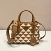 [PRADA-프라다] 갤러리아 자카드 토트백 미니