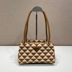[PRADA-프라다] 자카드 숄더백