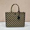 [PRADA-프라다] 자카드 라지 토트백