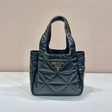 [PRADA-프라다] 탑스티치 나파 토트백 스몰