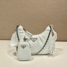 [PRADA-프라다] 리에디션 가죽 숄더백