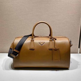 [PRADA-프라다] 사피아노 가죽 더플백