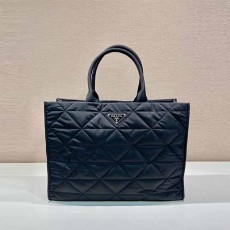 [PRADA-프라다] 탑스티치 리나일론 쇼핑백
