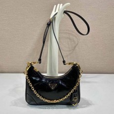 [PRADA-프라다] 리에디션 가죽 호보백