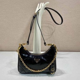 [PRADA-프라다] 리에디션 가죽 호보백