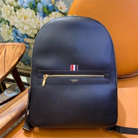 [THOM BROWNE-톰브라운] 페블 레더 백팩