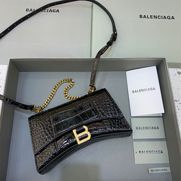 [BALENCIAGA-발렌시아가] 아워글래스 체인 숄더백