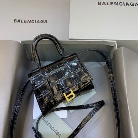 [BALENCIAGA-발렌시아가] 아워글래스 미니 탑핸들백