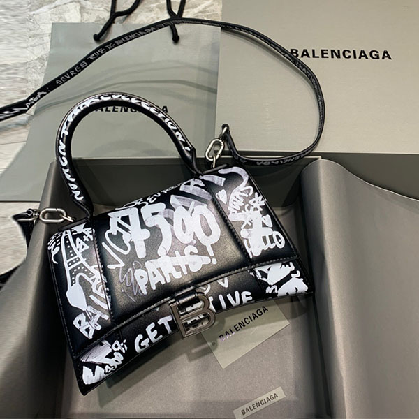 [BALENCIAGA-발렌시아가] 아워글래스 스몰 탑핸들백
