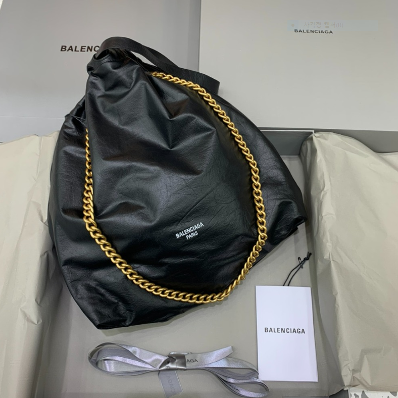 [BALENCIAGA-발렌시아가] 크러쉬 미듐 토트백