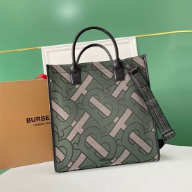 [BURBERRY-버버리] 모노그램 리사이클 토트백