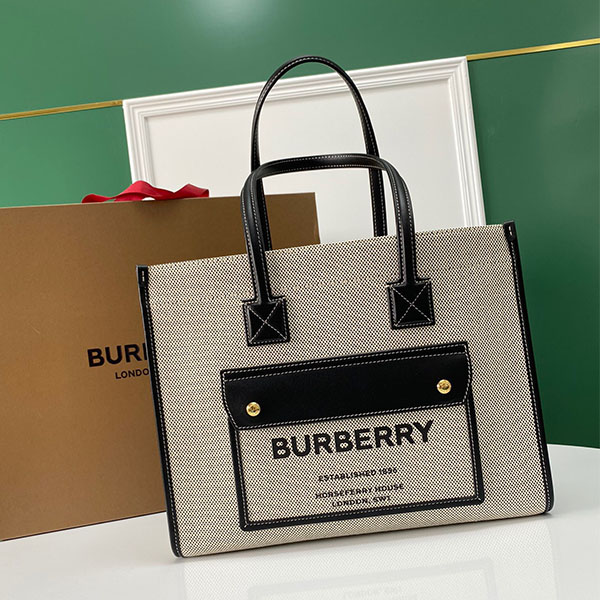 [BURBERRY-버버리] 미디엄 프레야 토트백