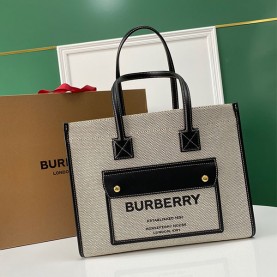 [BURBERRY-버버리] 미디엄 프레야 토트백