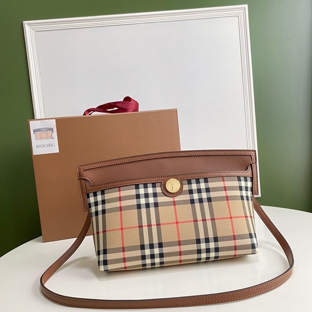 [BURBERRY-버버리] 소사이어티 숄더백