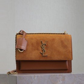 [SAINT LAURENT-생로랑] 미듐 선셋 백