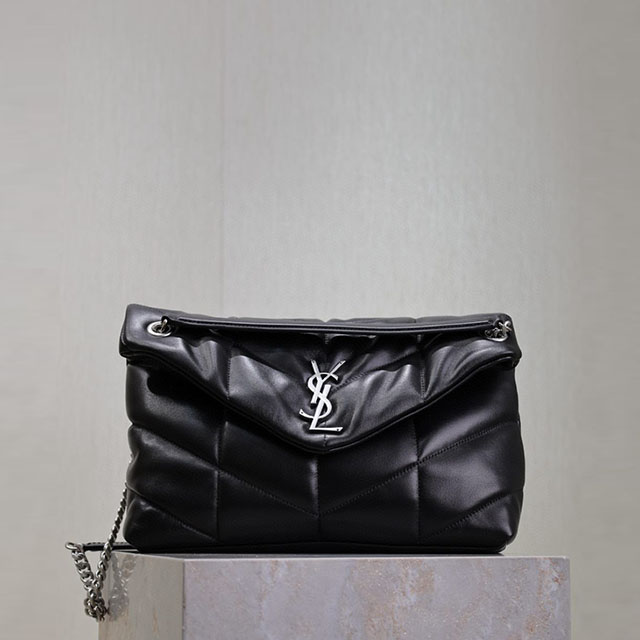 [SAINT LAURENT-생로랑] 루루 미듐 푸퍼백