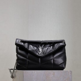 [SAINT LAURENT-생로랑] 루루 미듐 푸퍼백