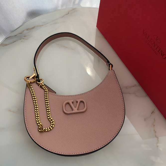 [VALENTINO-발렌티노] 브이로고 시그니처 호보백 미니