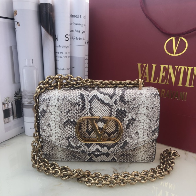 [VALENTINO-발렌티노] 가라바니 베인 스몰 가죽 숄더백