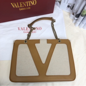 [VALENTINO-발렌티노] 가라바니 비바 슈퍼스타 나파 레더 미디엄 쇼퍼 백