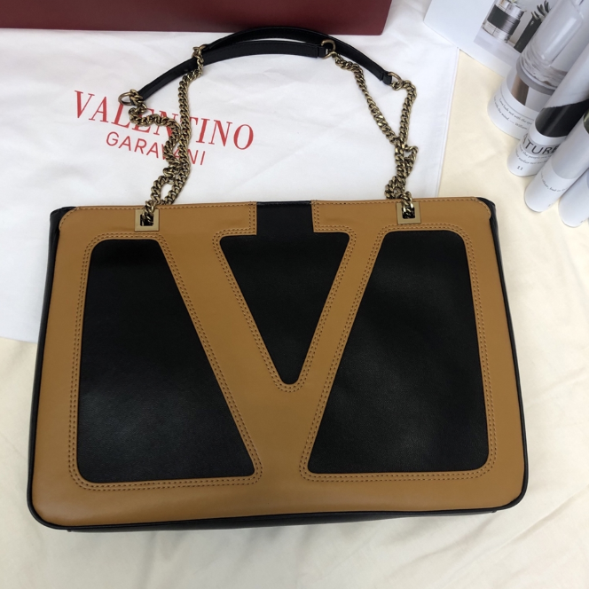 [VALENTINO-발렌티노] 가라바니 비바 슈퍼스타 나파 레더 미디엄 쇼퍼 백