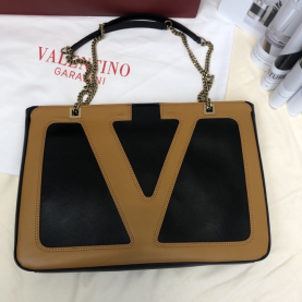 [VALENTINO-발렌티노] 가라바니 비바 슈퍼스타 나파 레더 미디엄 쇼퍼 백