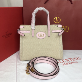 [VALENTINO-발렌티노]  가라바니 앙티브 카룽 디테일 스몰 쇼퍼백