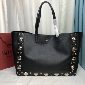 [VALENTINO-발렌티노] 가라바니 넬코트 그레이니 카프스킨 라지 쇼퍼백
