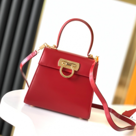 [FERRAGAMO-페레가모] 아이코닉 탑핸들백 스몰