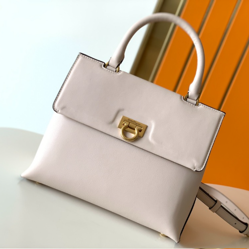 [FERRAGAMO-페레가모] 트리폴리오 토트백 스몰